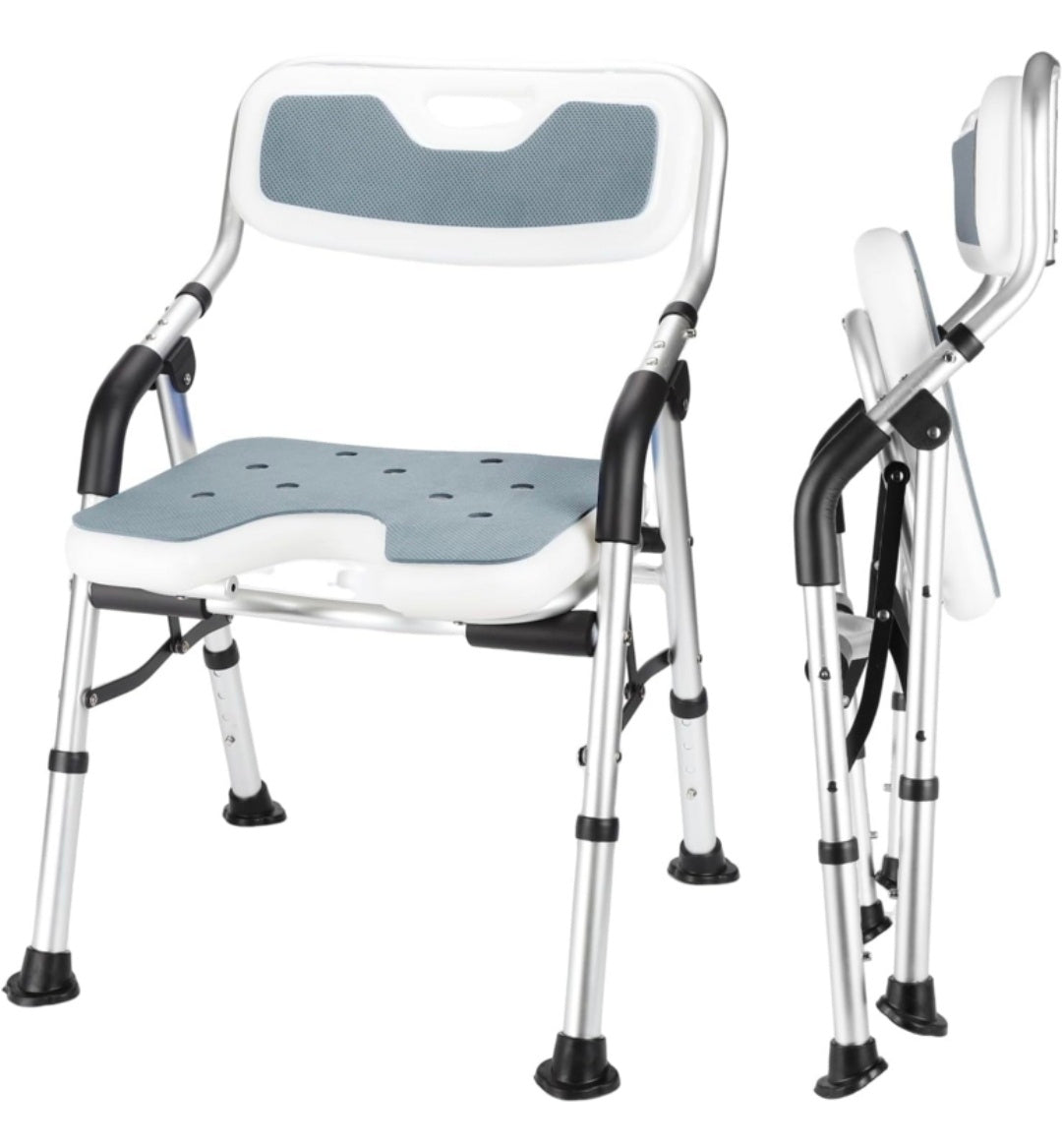 Foldable anti-slip Shower Chair