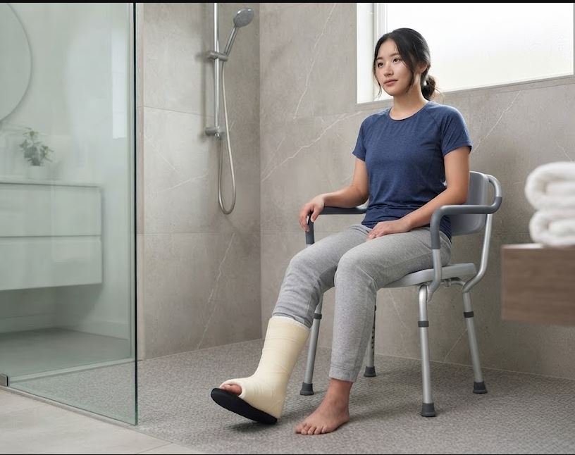 Foldable anti-slip Shower Chair